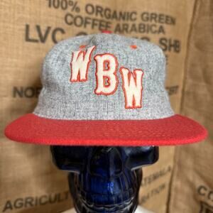 Ebbets Field Negro Leagues Baseball Hat Wool Cap Washington Black Senators Gray